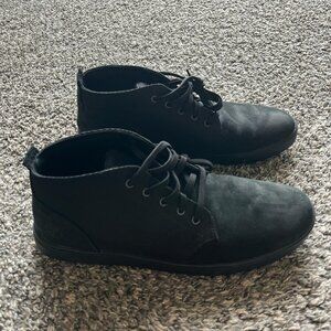 Timberland Black Leather Ankle Boots, Mens 11 High Tops, Work Boots